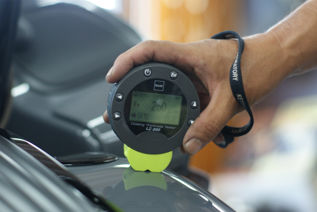 H-D ROAD GLIDE CVO コーティング実績画像