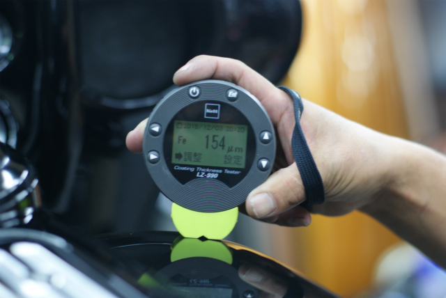 H-D STREET GLIDE BAGGER CUSTOM コーティング実績画像