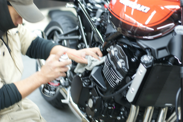 KAWASAKI Z900RS コーティング実績画像