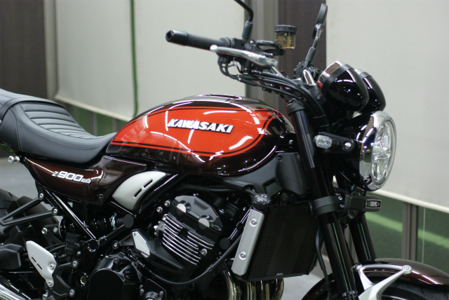KAWASAKI Z900RS コーティング実績画像