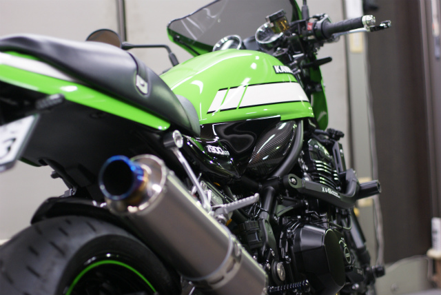 KAWASAKI Z 900 RS CAFE コーティング実績画像