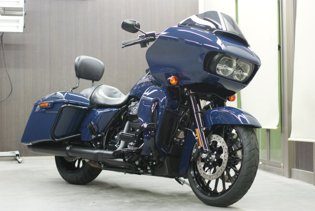 H-D ROAD GLIDE コーティング実績画像