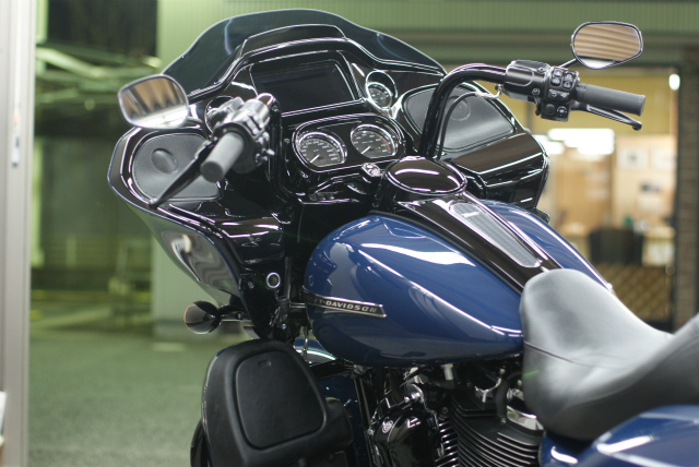 H-D ROAD GLIDE コーティング実績画像