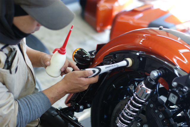 H-D ROAD-GLIDE コーティング実績画像