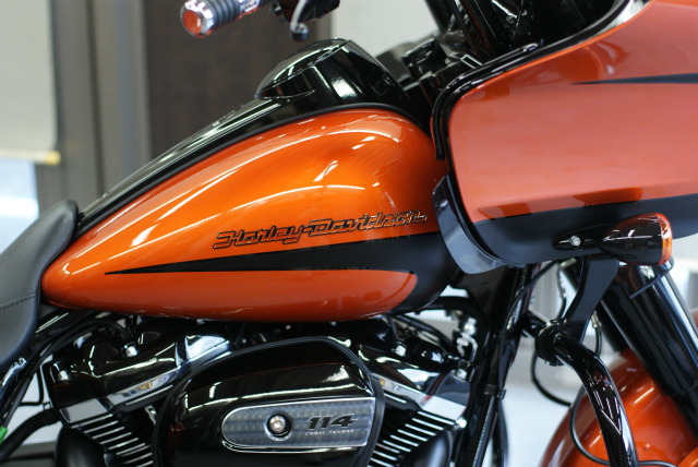 H-D ROAD-GLIDE コーティング実績画像