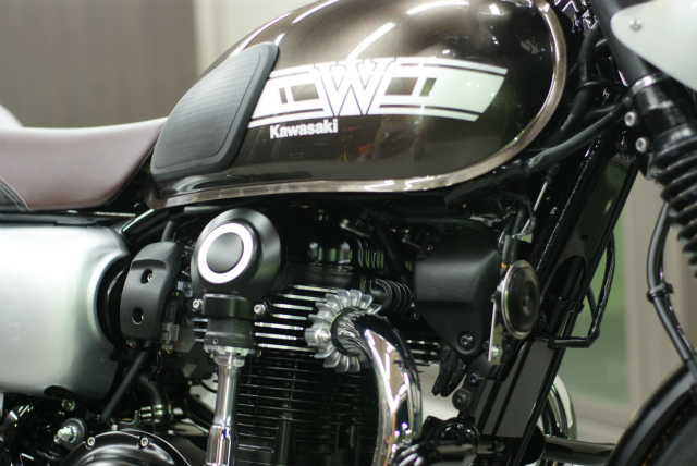 KAWASAKI W 800 コーティング実績画像