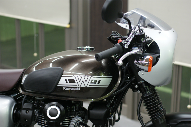 KAWASAKI W 800 コーティング実績画像