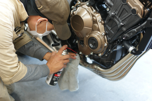 HONDA CB 650 コーティング実績画像