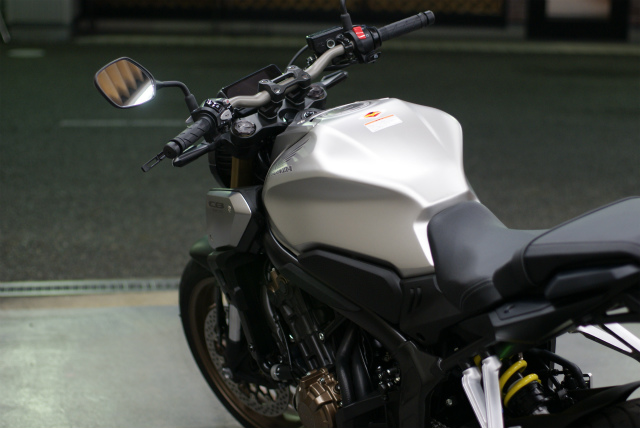 HONDA CB 650 コーティング実績画像