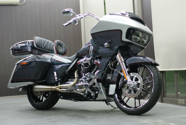 H-D ROAD-GLIDE CVO コーティング実績画像