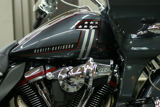 H-D ROAD-GLIDE CVO コーティング実績画像