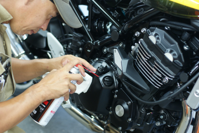 KAWASAKI Z900RS コーティング実績画像