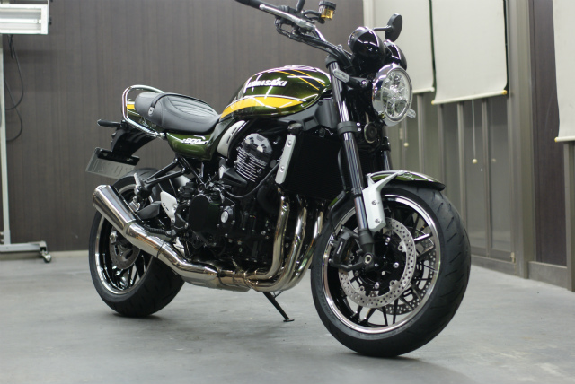 KAWASAKI Z900RS コーティング実績画像