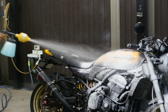 KAWASAKI Z 900 RS コーティング実績画像
