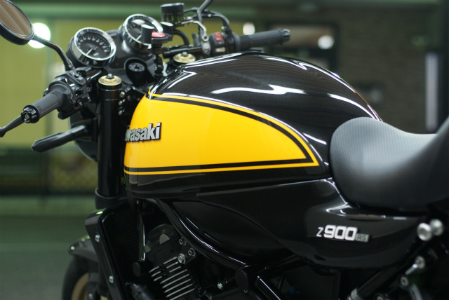 KAWASAKI Z 900 RS コーティング実績画像