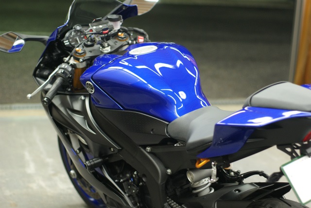 YAMAHA YZF-R6 コーティング実績画像