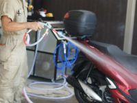 HONDA PCX 150 コーティング実績画像