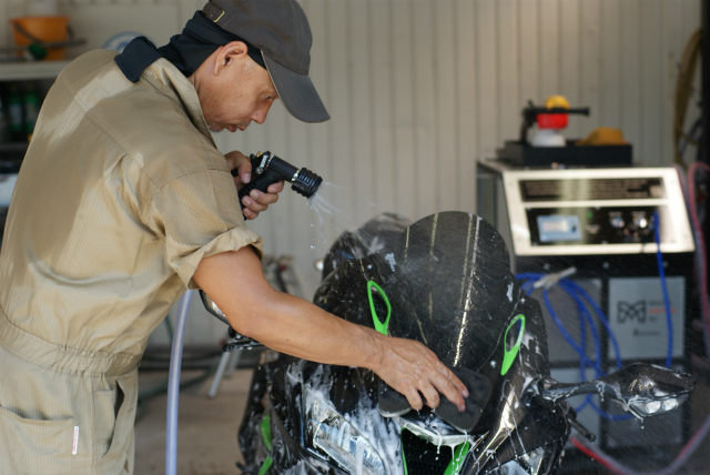 KAWASAKI NINJA 1000R コーティング実績画像