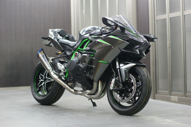 KAWASAKI NINJA H2 コーティング実績画像