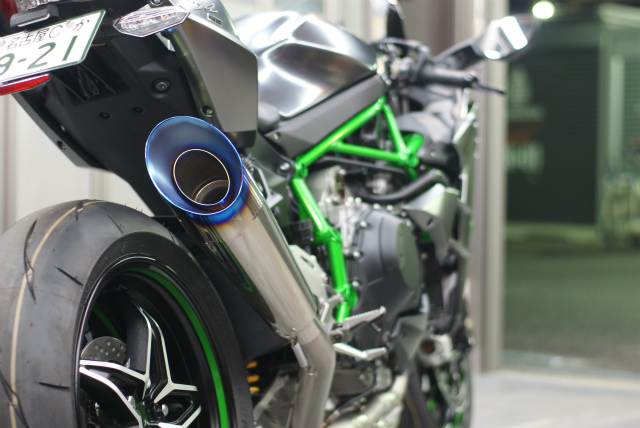 KAWASAKI NINJA H2 コーティング実績画像
