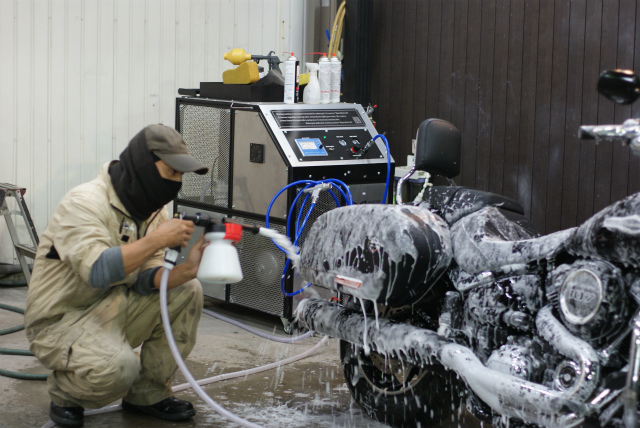 H-D SOFTAIL SPORT-GLIDE コーティング実績画像