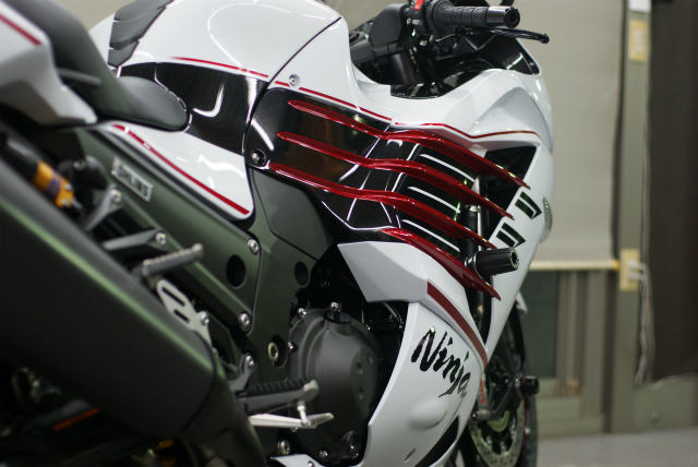 KAWASAKI NINJA コーティング実績画像