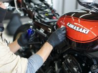 KAWASAKI Z 900 RS コーティング実績画像