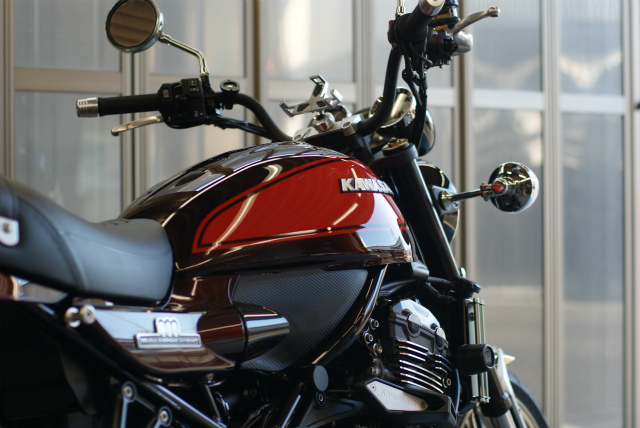 KAWASAKI Z 900 RS コーティング実績画像