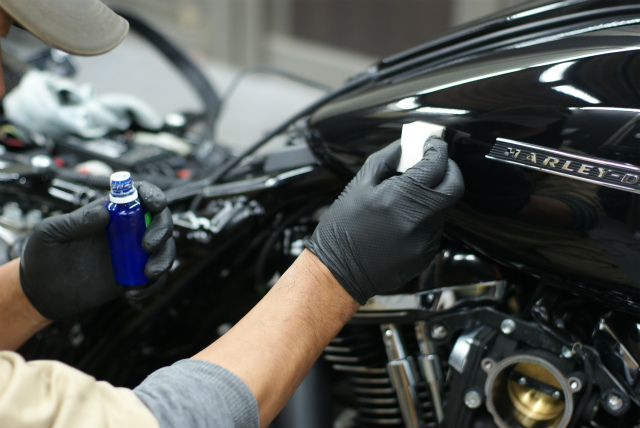 H-D TOURING STREET GLIDE コーティング実績画像