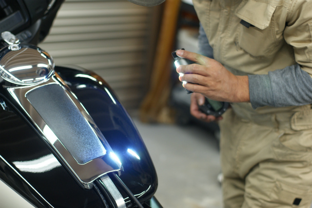 H-D POLICE ELECTRA GLIDE コーティング実績画像