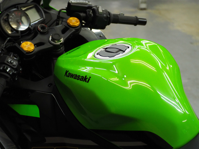 KAWASAKI NINJA R25 コーティング実績画像