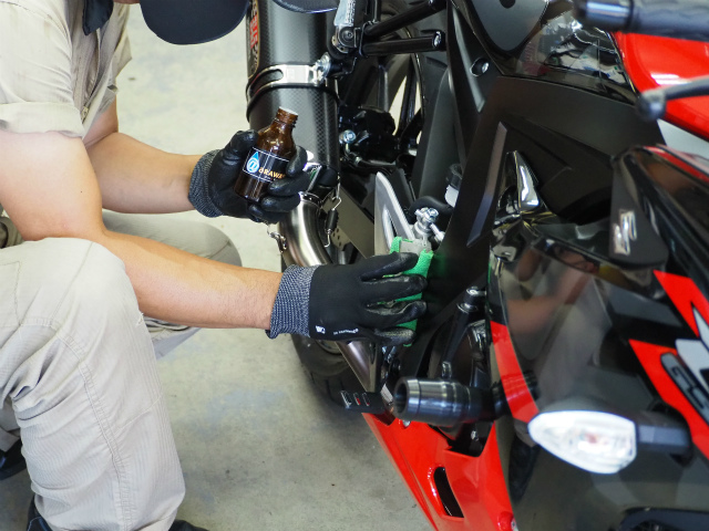 SUZUKI GSX-R125 コーティング実績画像