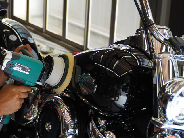 H-D SOFTAIL HERITAGE コーティング実績画像