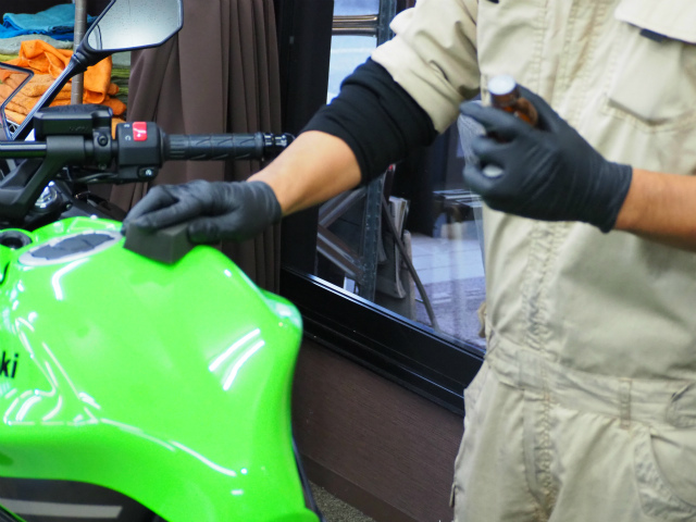 KAWASAKI NINJA 650 コーティング実績画像