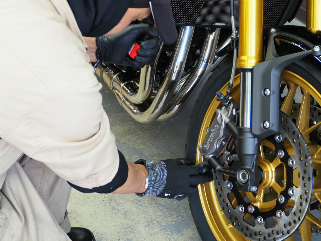 KAWASAKI Z 900 RS SE コーティング実績画像