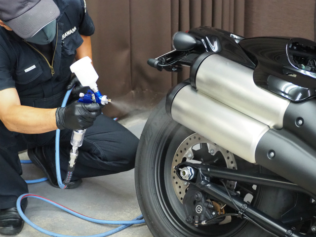 H-D SPORTSTER S コーティング実績画像