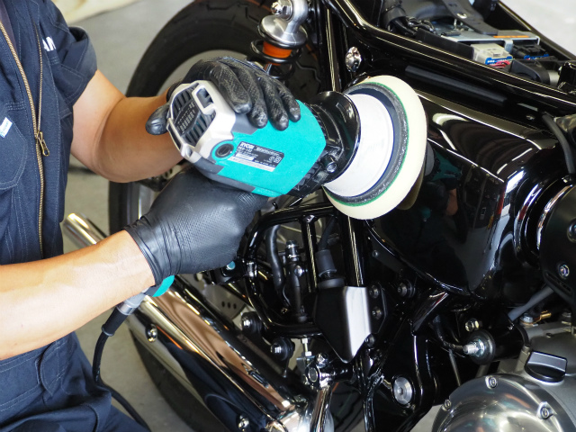 KAWASAKI W800 コーティング実績画像