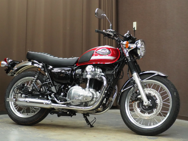 KAWASAKI W800 コーティング実績画像