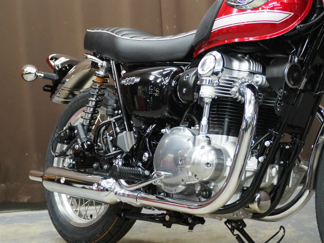 KAWASAKI W800 コーティング実績画像
