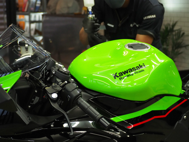 KAWASAKI NINJA コーティング実績画像