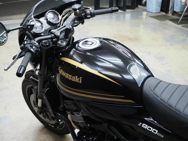 KAWASAKI Z900RS CAFE コーティング実績画像